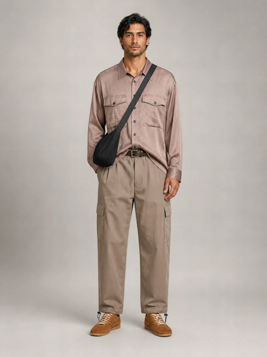 Dondup Cotton Cargo Trousers