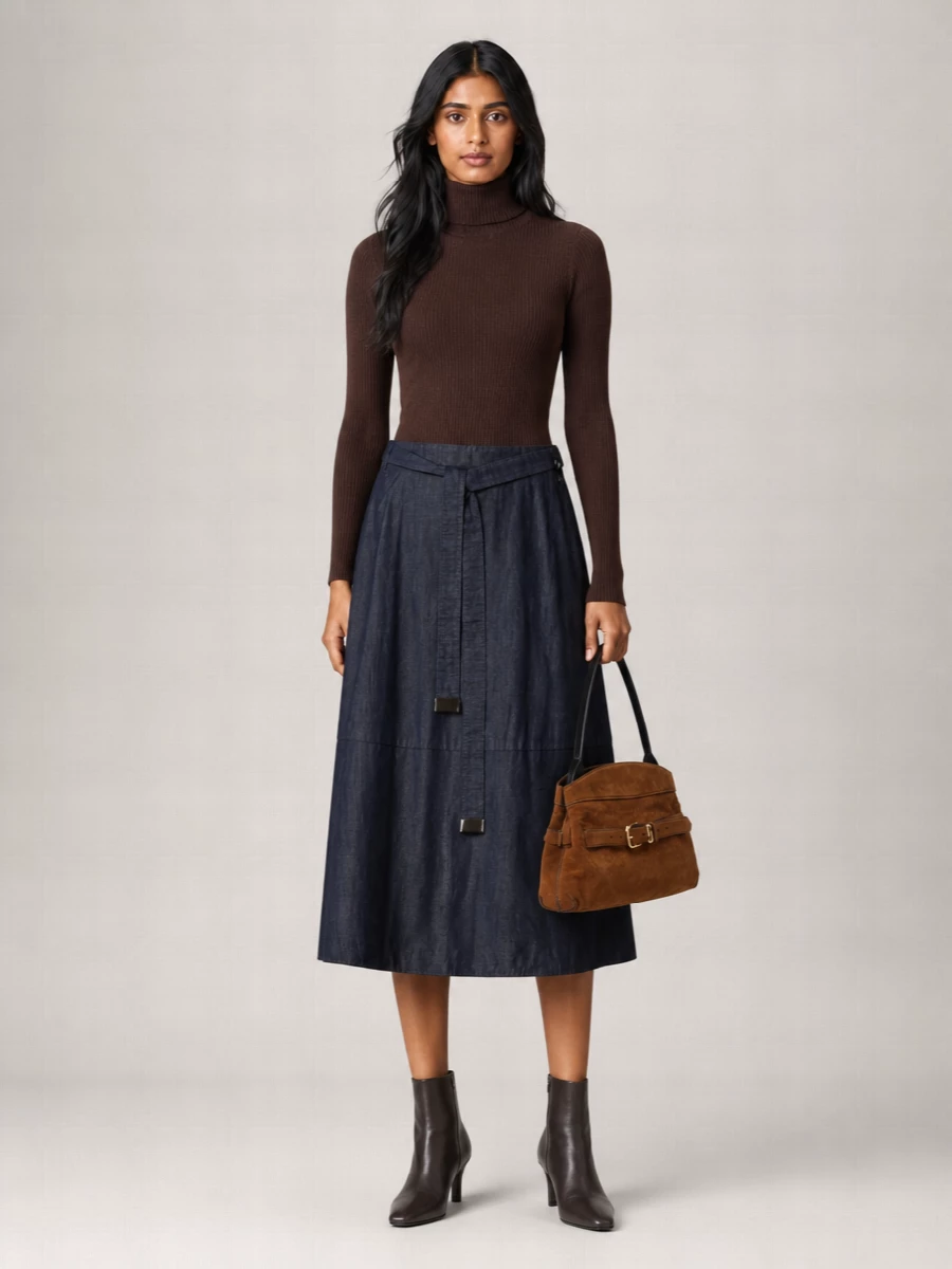 Totême Leather Ankle Boots