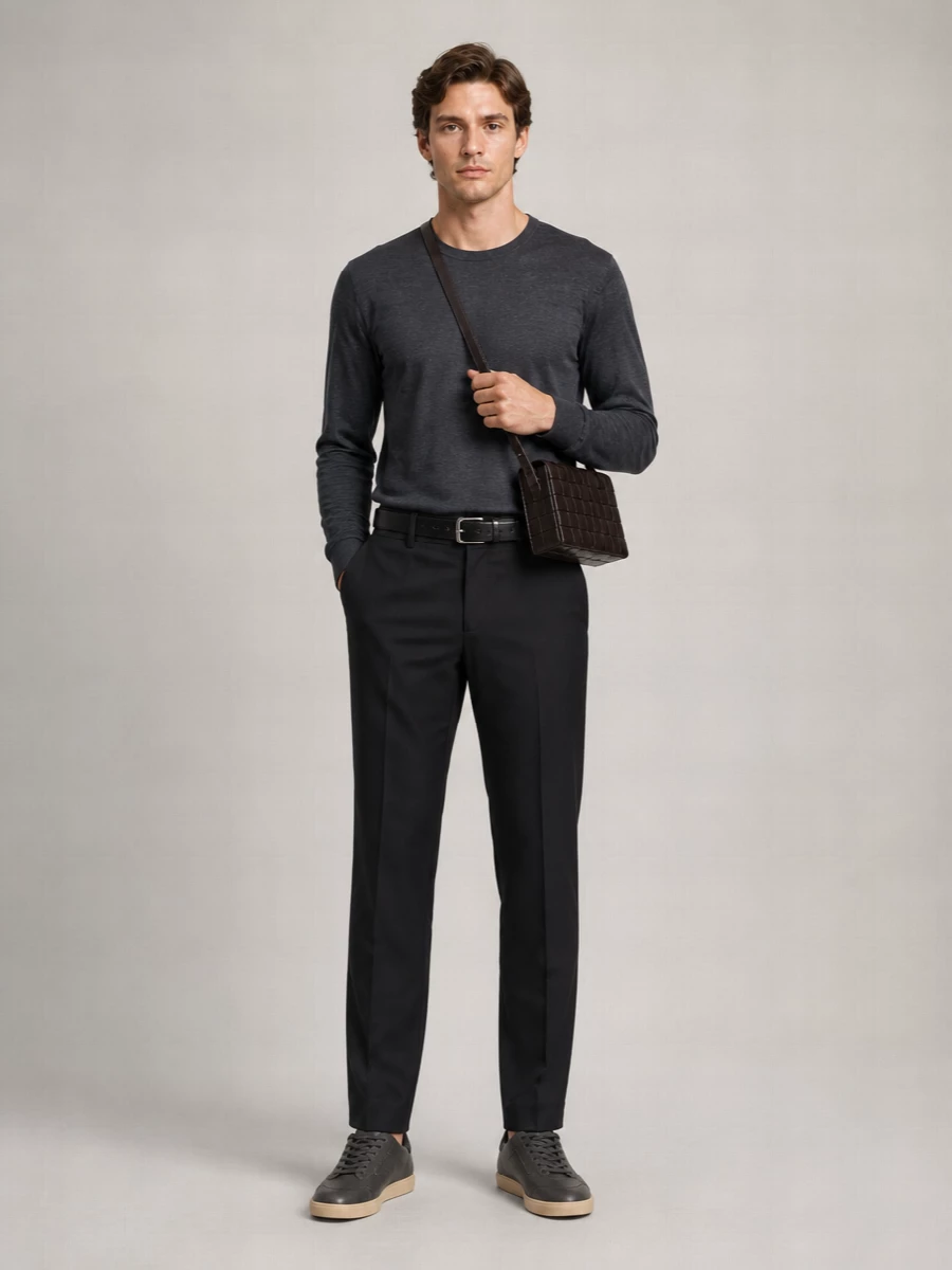 Zegna Leather Palladio Belt