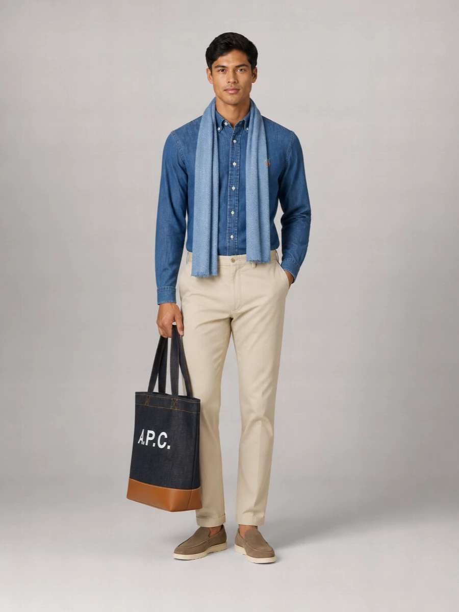 Polo Ralph Lauren Slim-Fit Denim Shirt