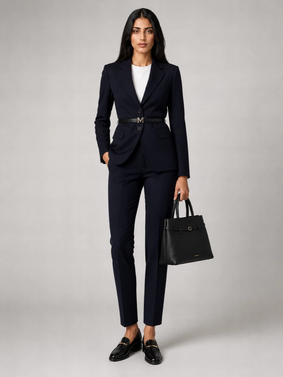 Max Mara single-breasted wool blazer