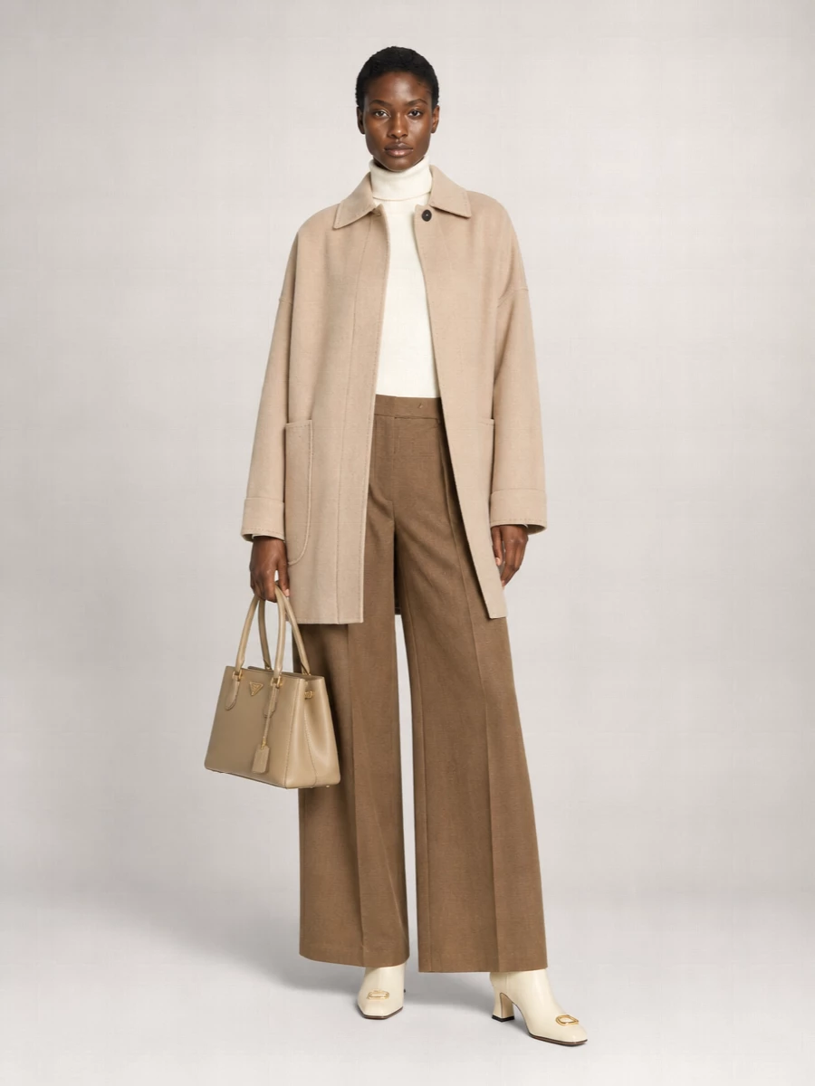 Max Mara Cashmere Single Breasted Coat