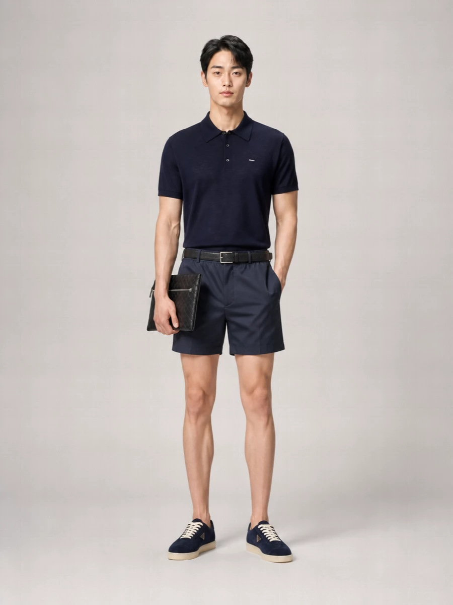 Prada Nylon Swim Shorts