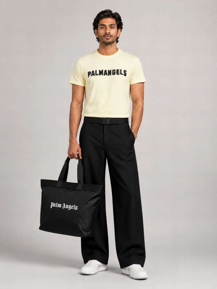 Palm Angels Logo Print T-Shirt