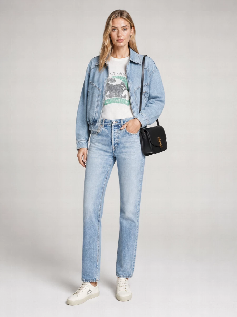 Saint Laurent Niki Leather Crossbody Bag