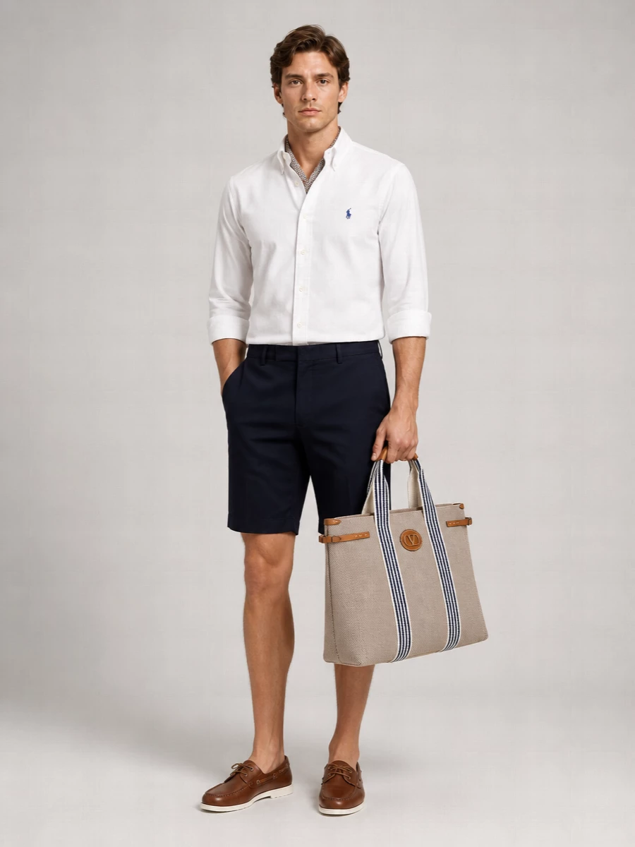 Ralph Lauren Linen Long-Sleeve Shirt