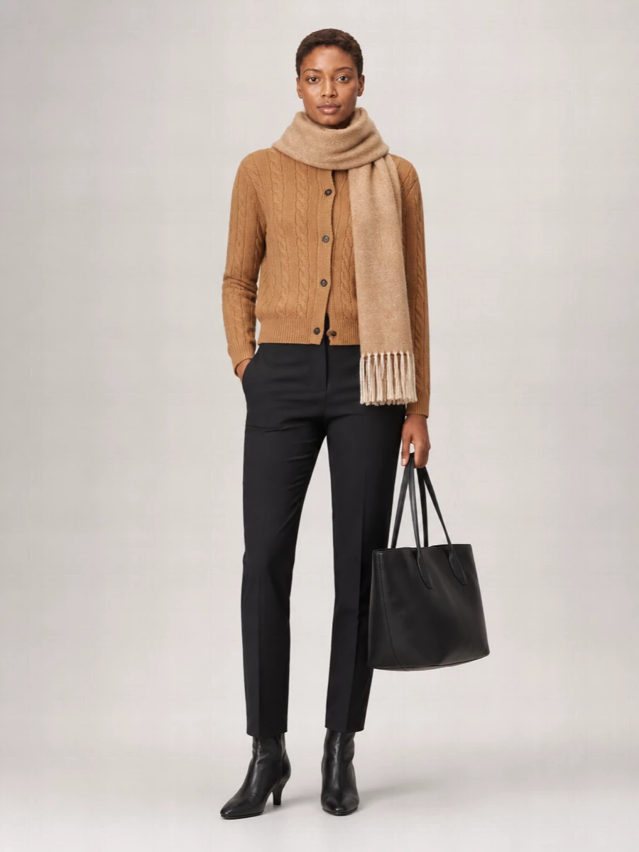 The Row Fine-Knit Cardigan