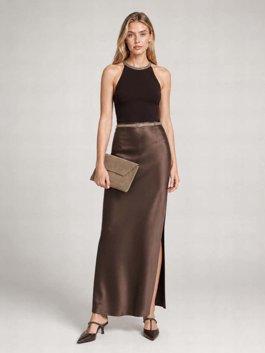Brunello Cucinelli Na Leather Clutch Bag