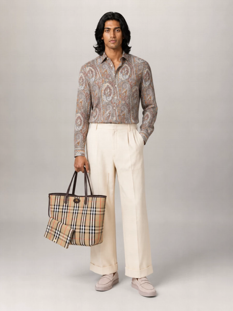Etro Floral Paisley Cotton Shirt