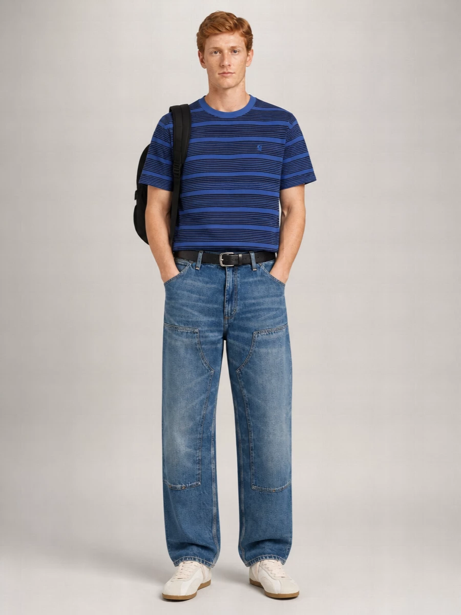 Carhartt Wip Denim Straight-Leg Trousers
