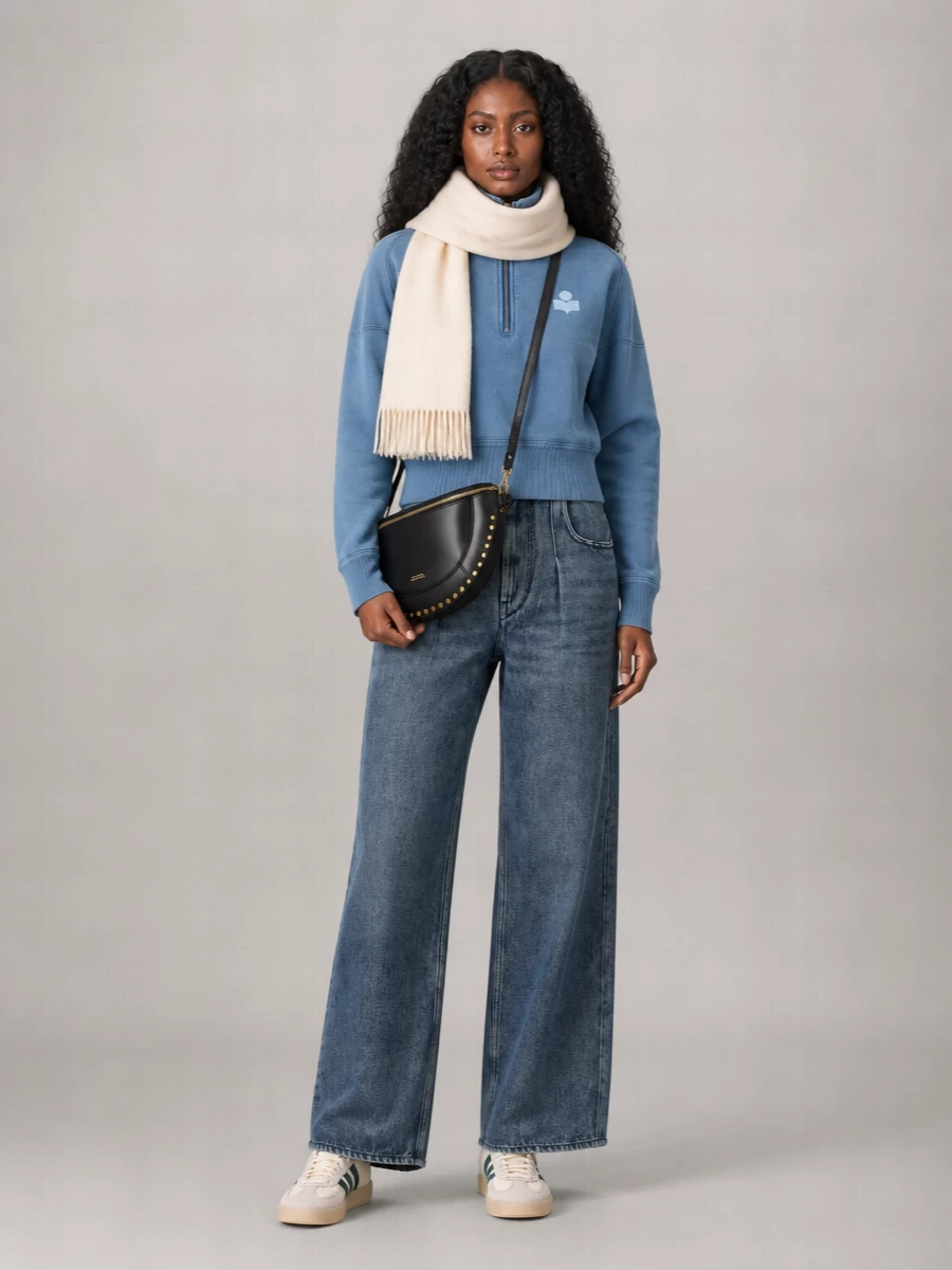 Isabel Marant Etoile Cotton Blend Sweatshirt
