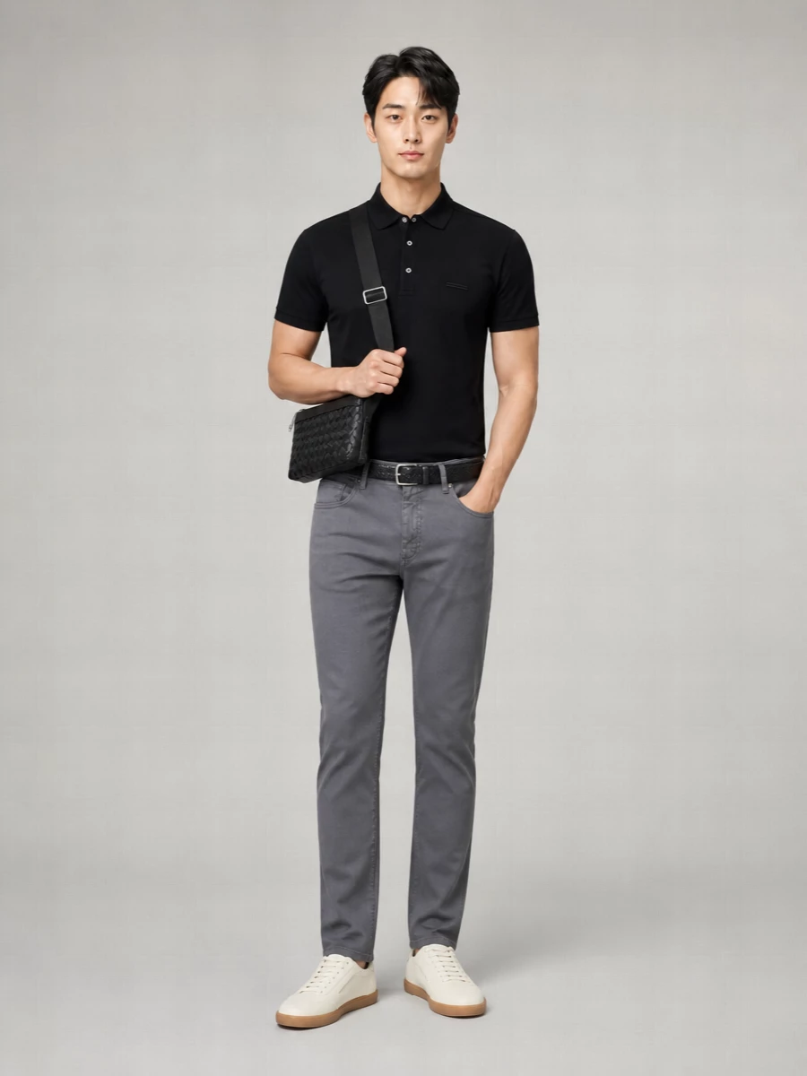 Zegna Short-Sleeve Polo Shirt