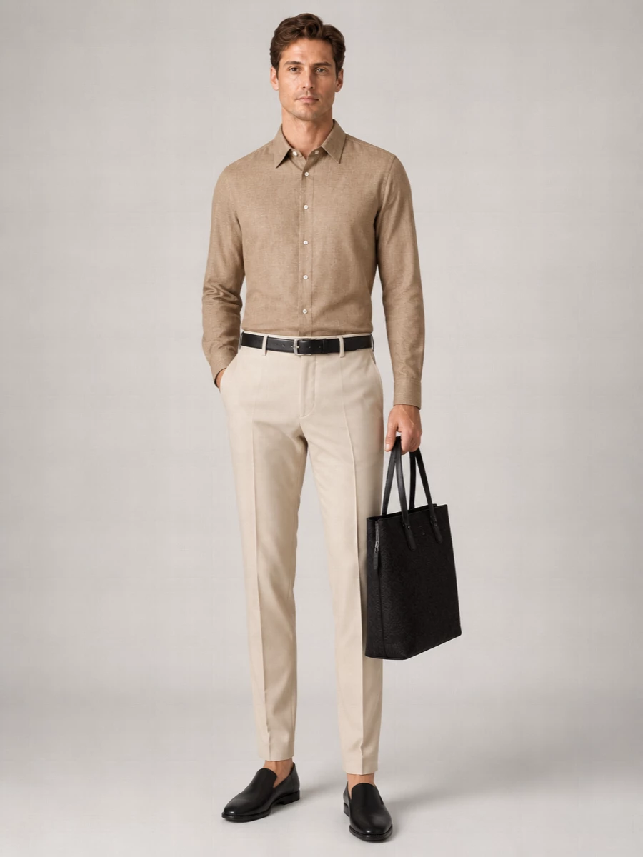 Ami Paris Leather Loafers