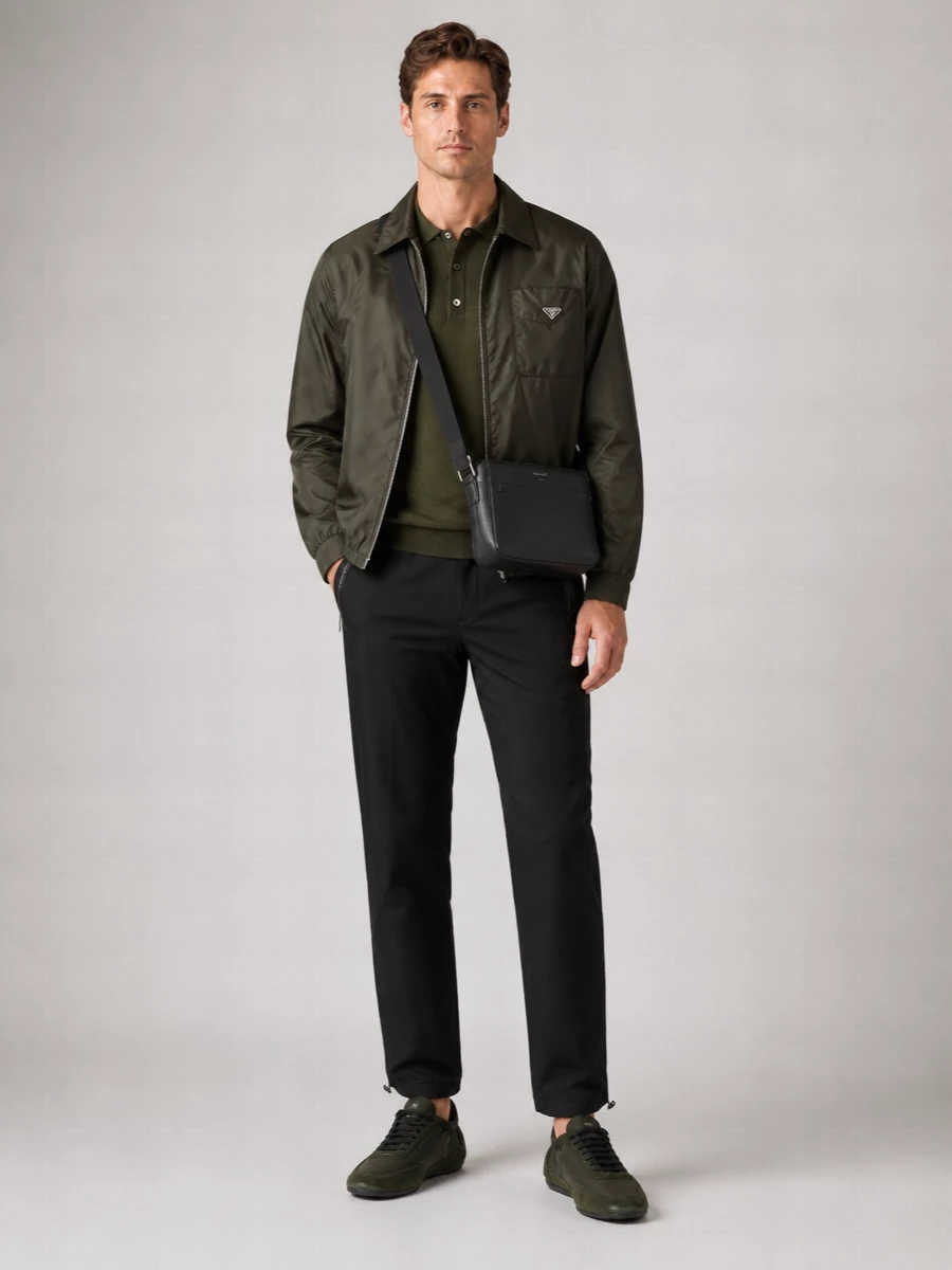 Prada Recycled Nylon Shirt Jacket