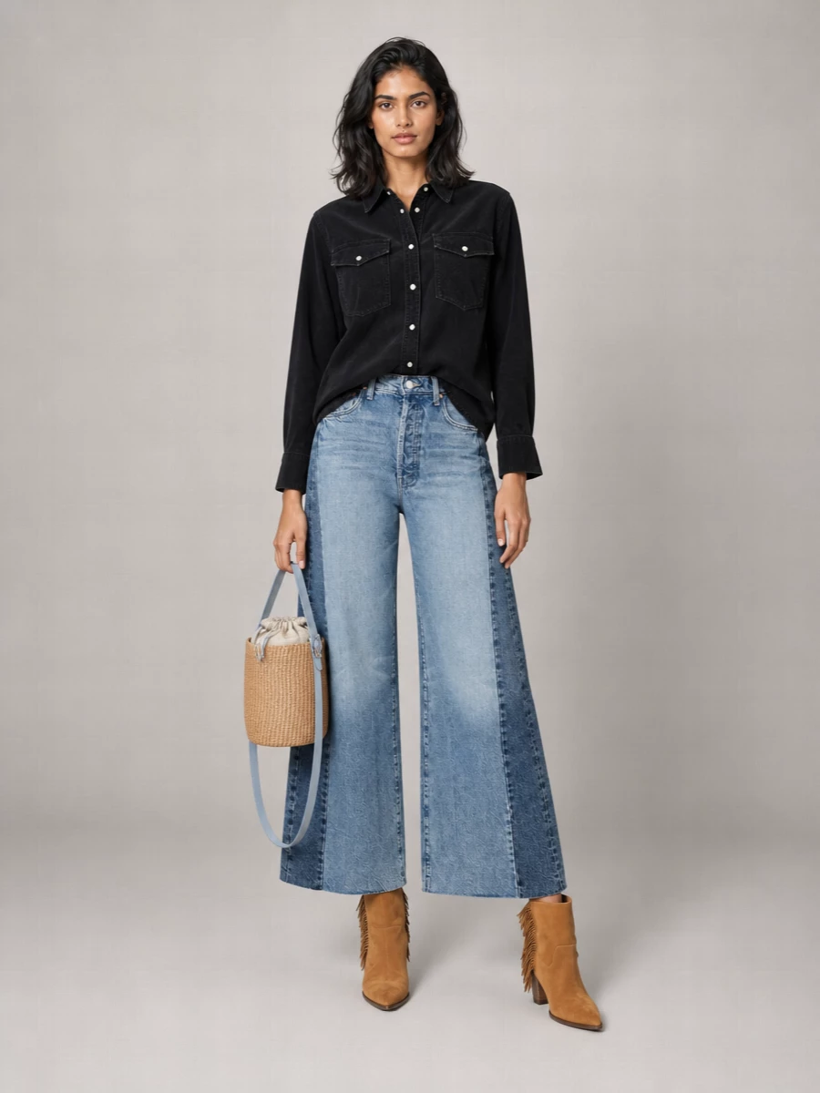 Chloé Woody Small Linen Bucket Bag