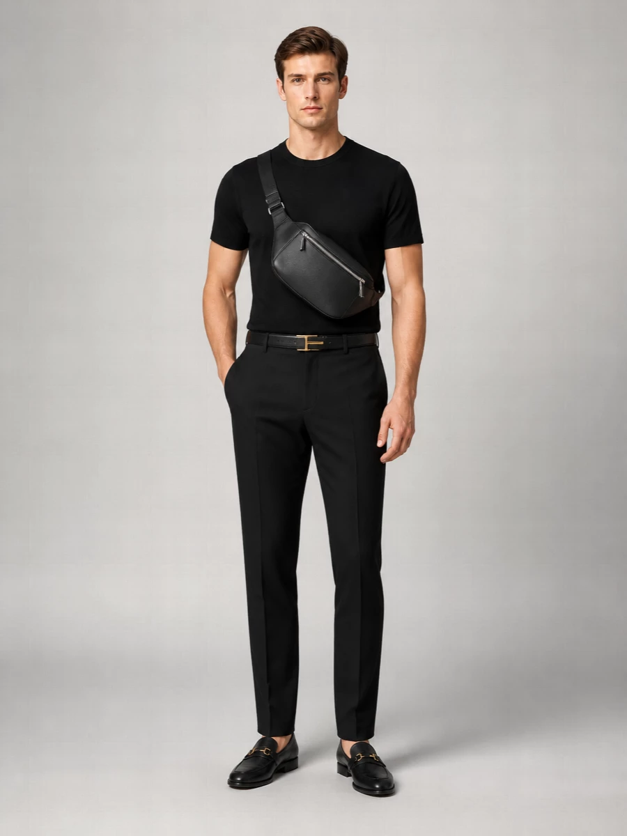 Versace Leather Loafers