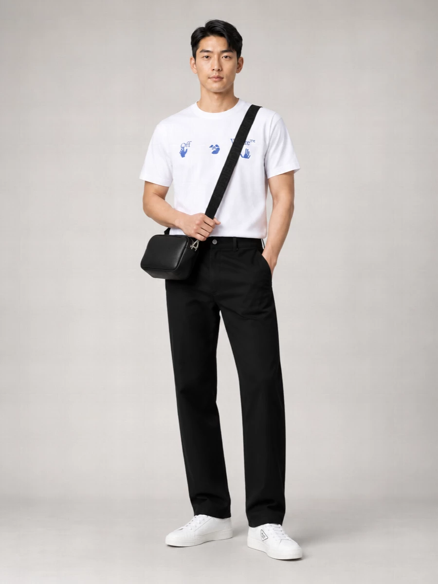 Prada Gabardine Low-Top Sneakers