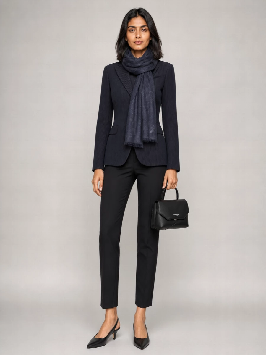 Emporio Armani Virgin Wool Blazer Jacket