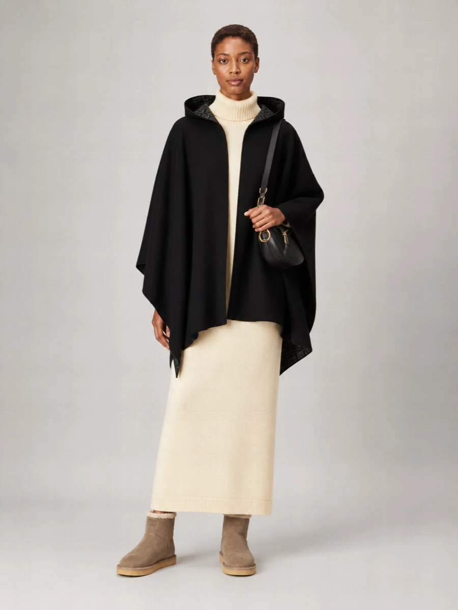 Fendi Cashmere Cape