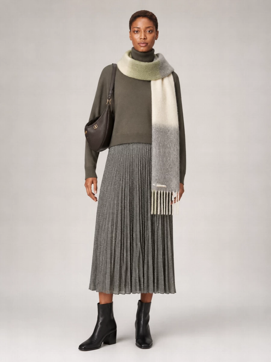 Vince Cashmere Wool Turtleneck Sweater