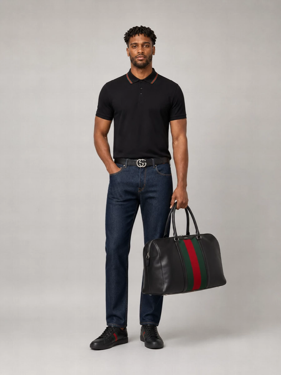Gucci Cotton Polo Shirt