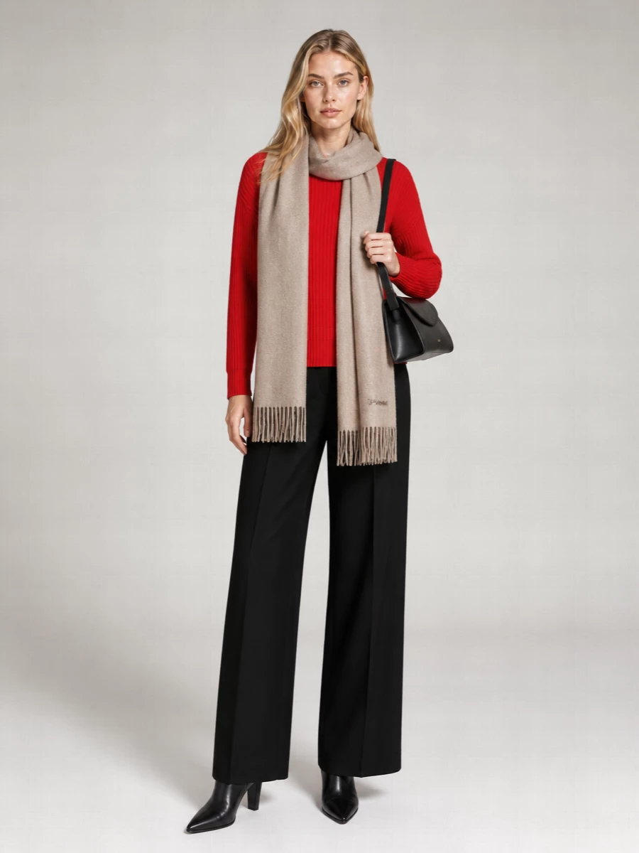 Jil Sander Wool Ribbed Knit Sweater