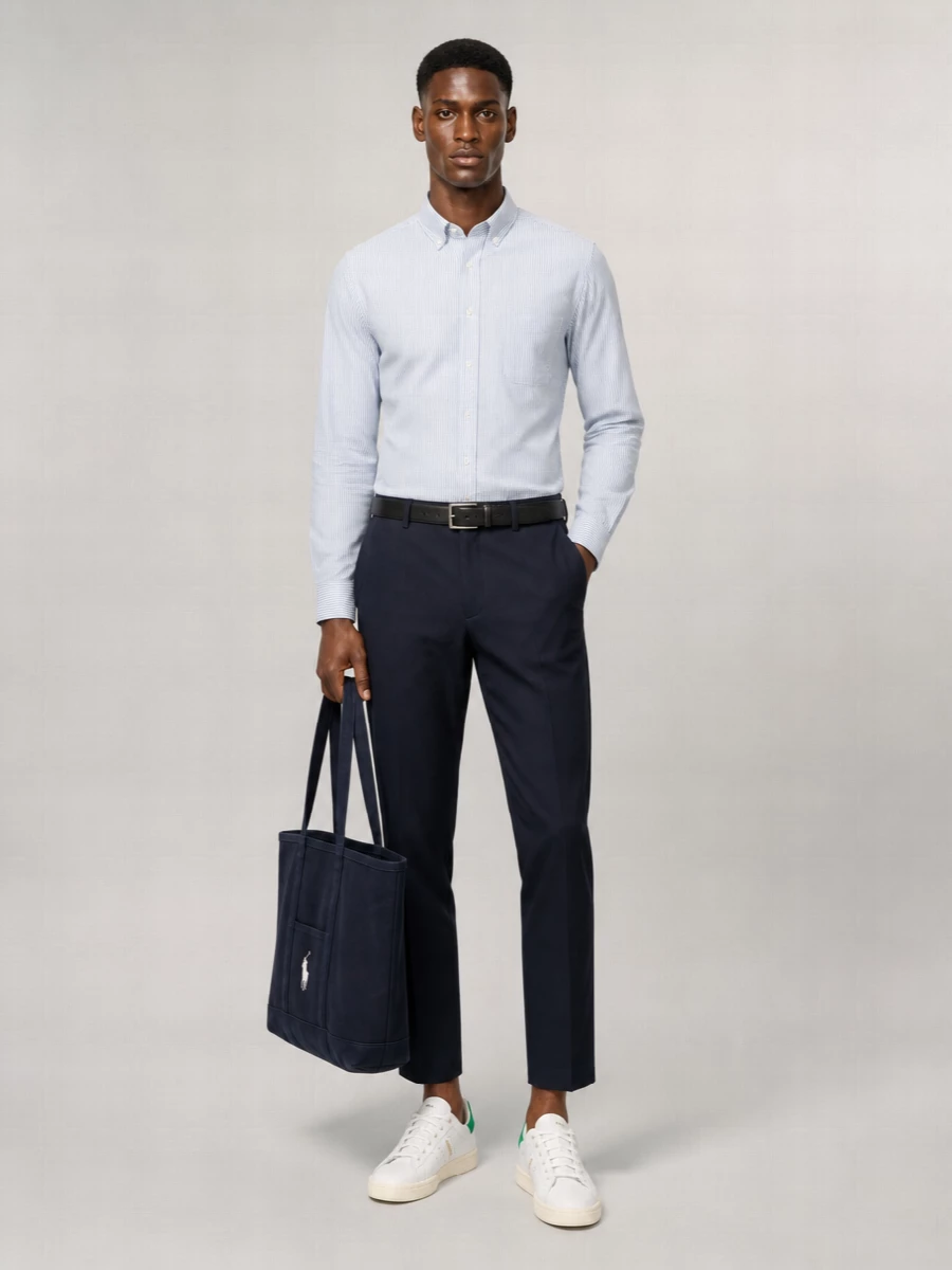 Beams Plus Striped Cotton Shirt