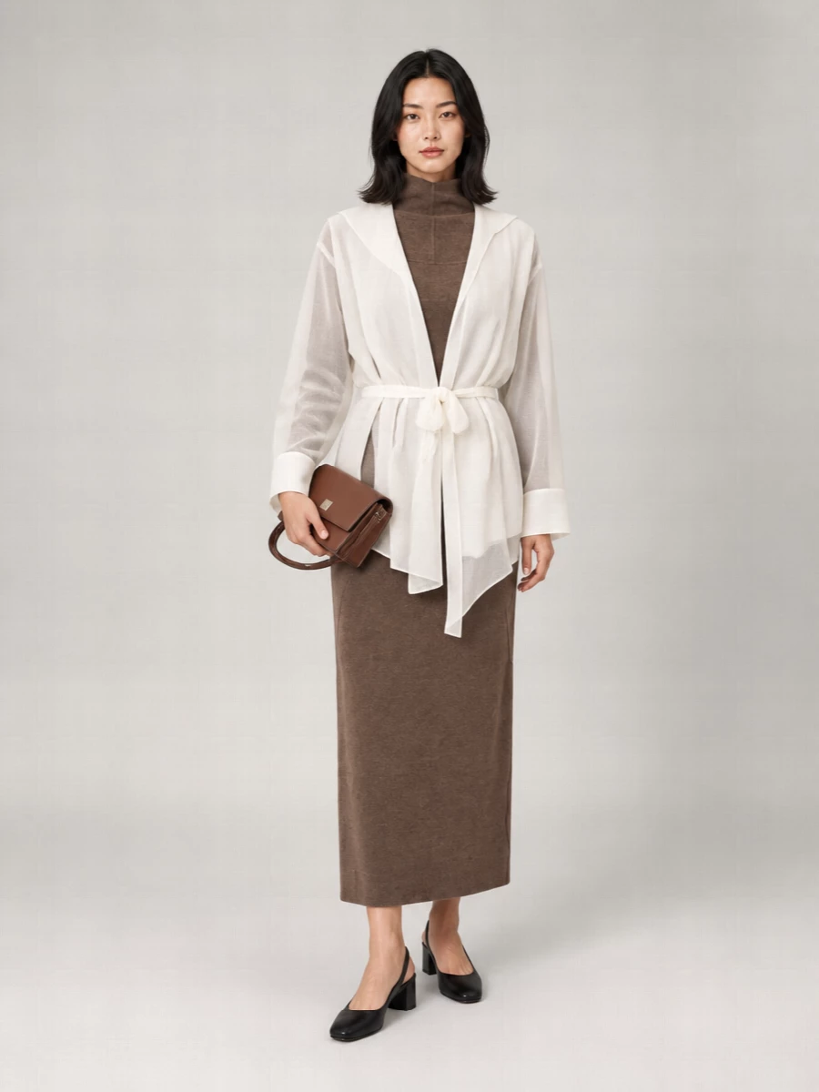 Max Mara Silk Fitted Jacket