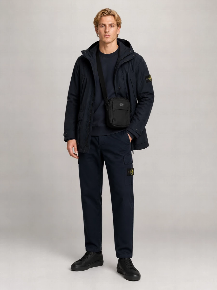 Stone Island Quilted Padded Parka