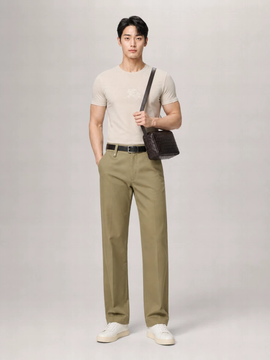 Burberry Cotton Short Sleeve T-Shirt