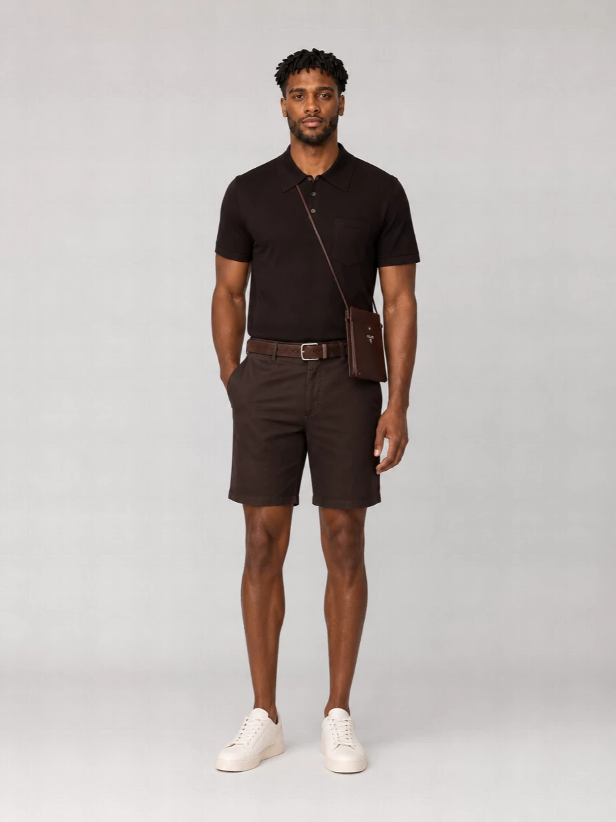 A.p.c. Cotton Short-Sleeve Polo Shirt