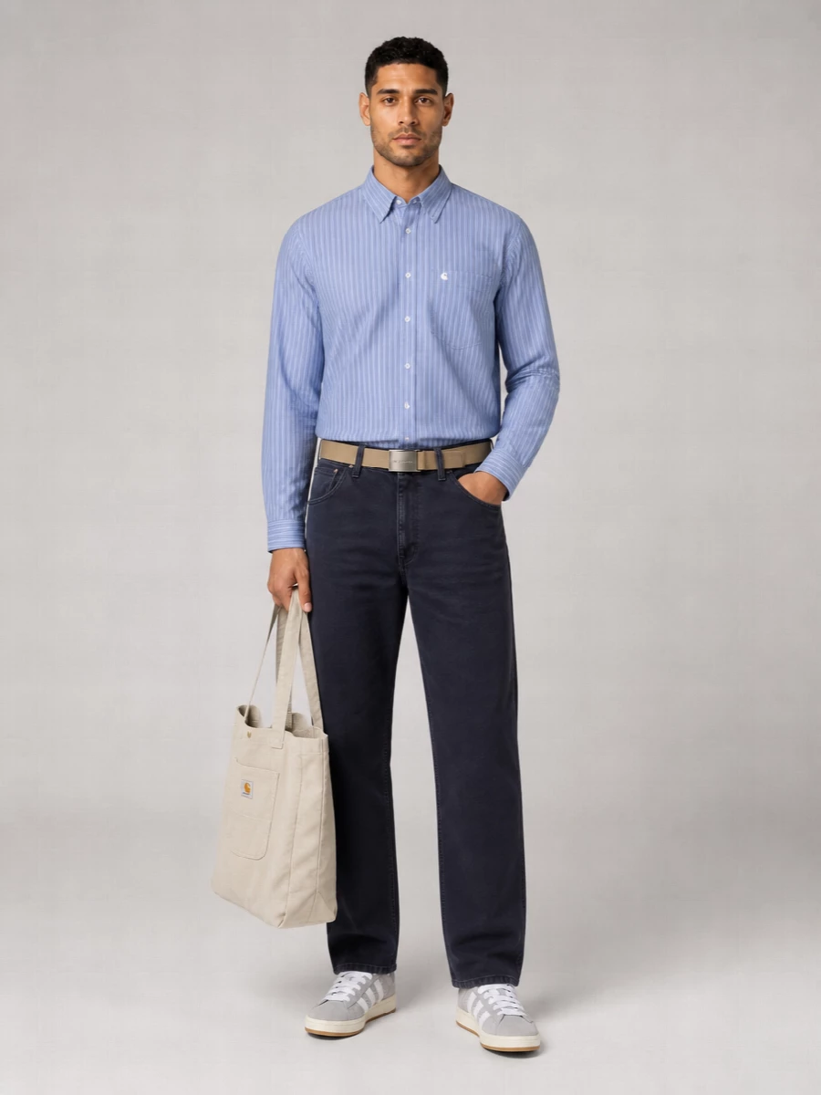 Carhartt Wip Striped Long-Sleeve Shirt