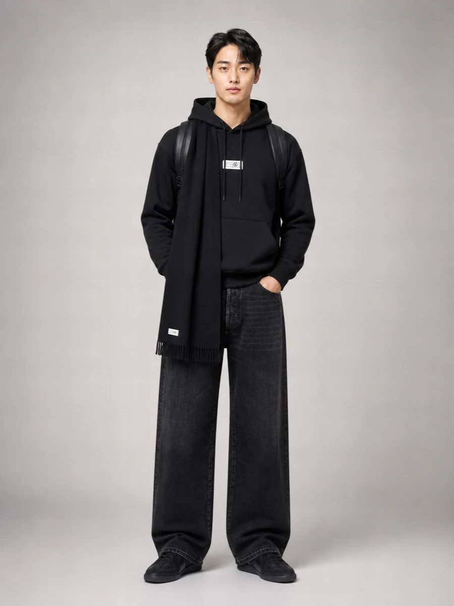 Mm6 Maison Margiela Cotton Logo Hoodie