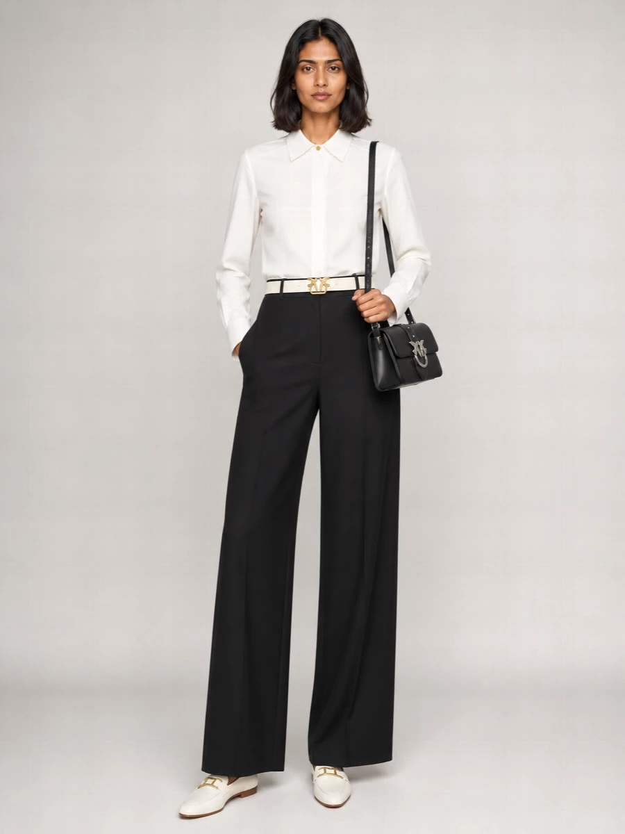 Pinko Cotton Long-Sleeve Shirt