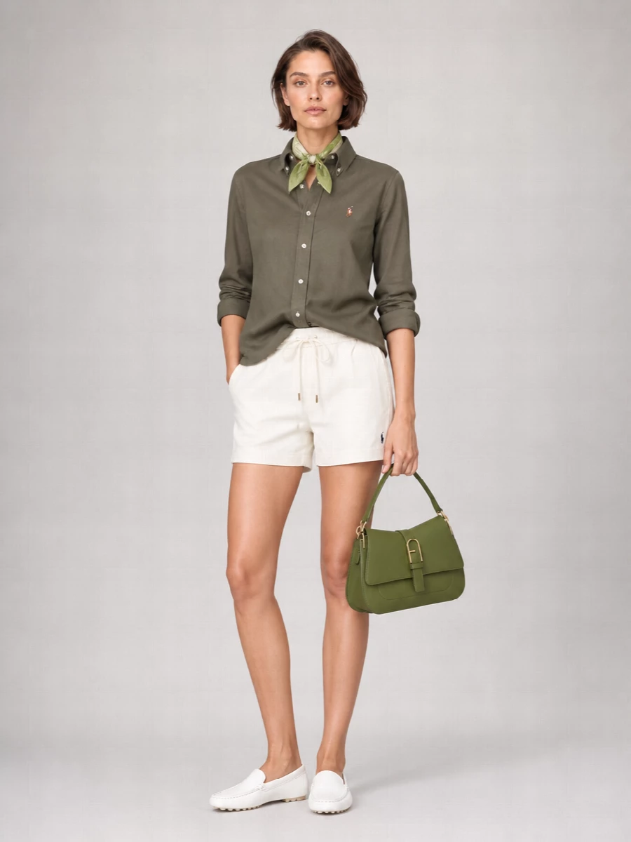 Polo Ralph Lauren Cotton Long-Sleeve Button-Down Shirt