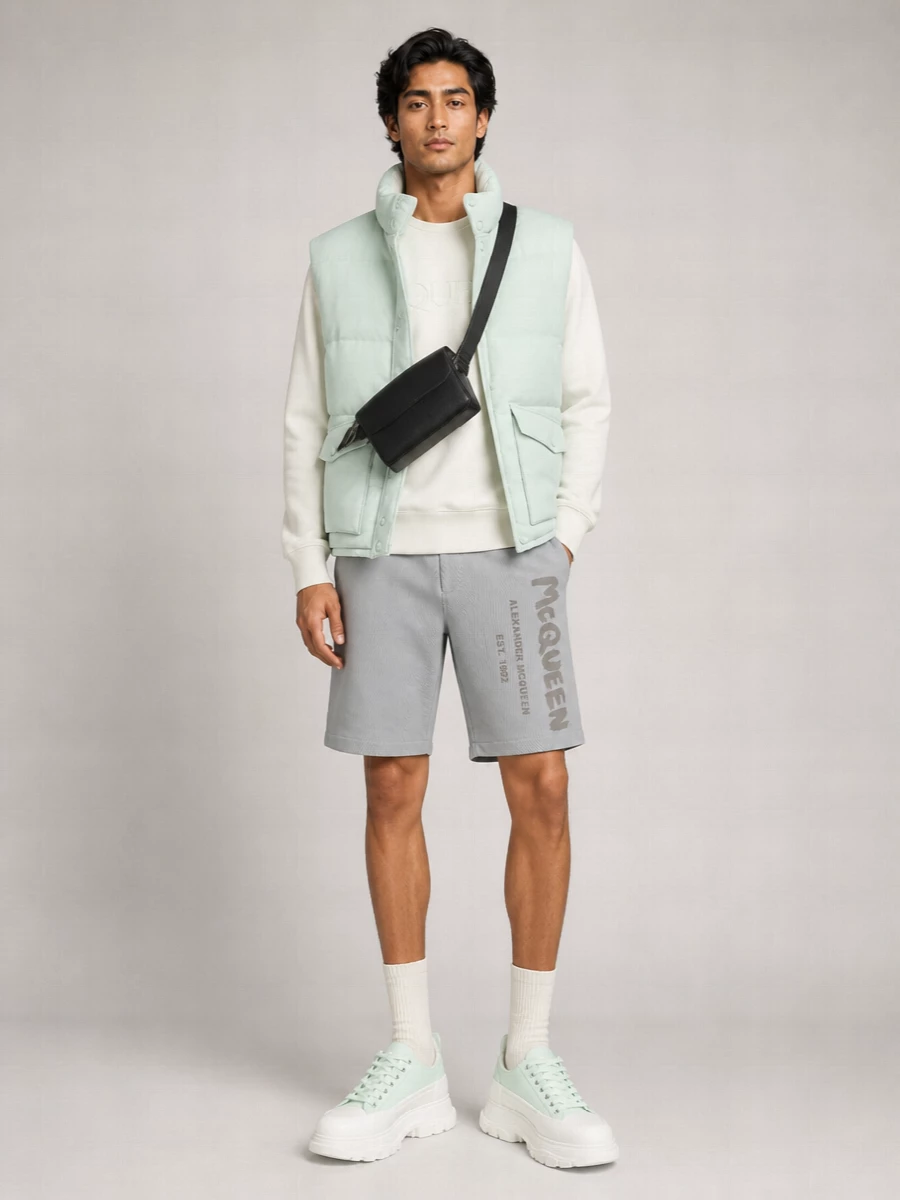 Alexander Mcqueen Leather Low-Top Sneakers