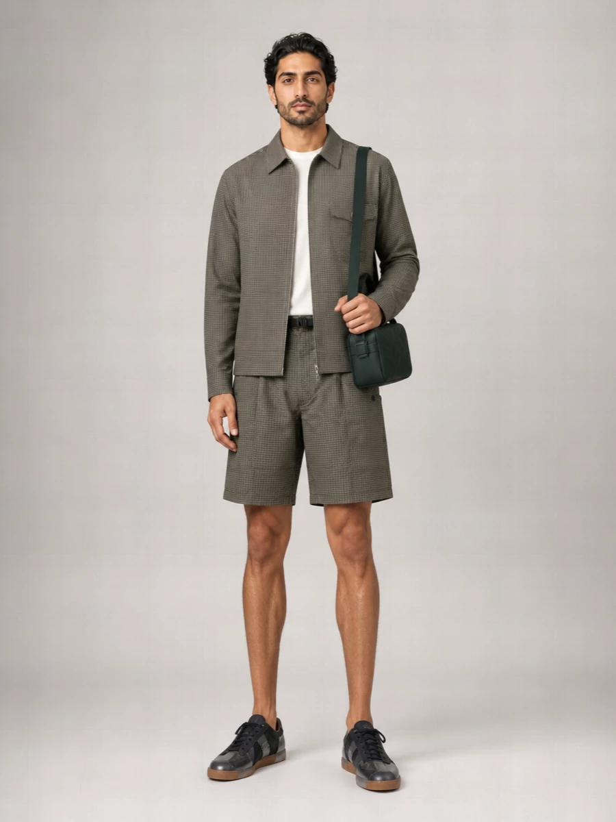 Comme Des Garçons Homme Checked Overshirt
