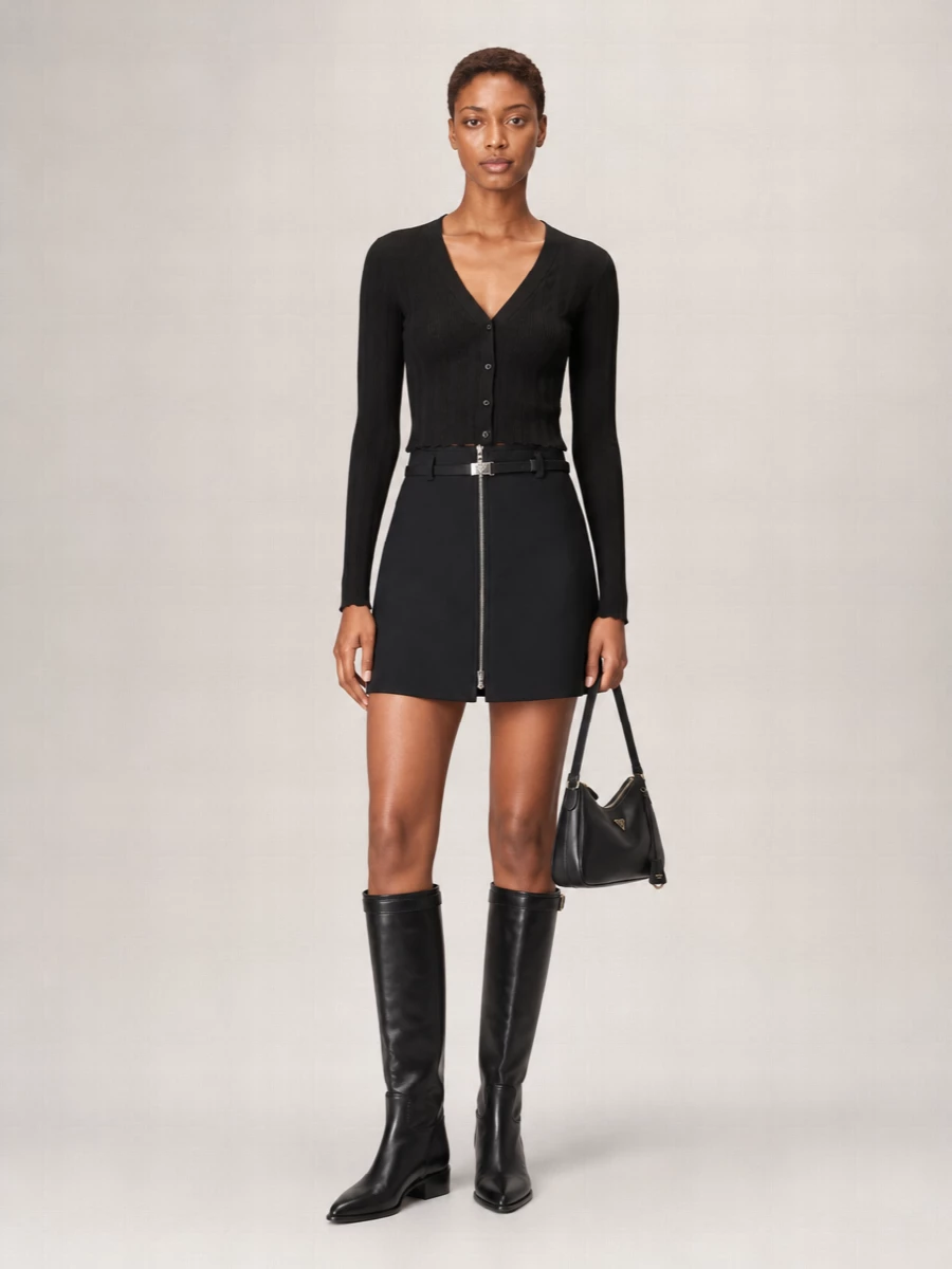 Prada virgin wool cardigan