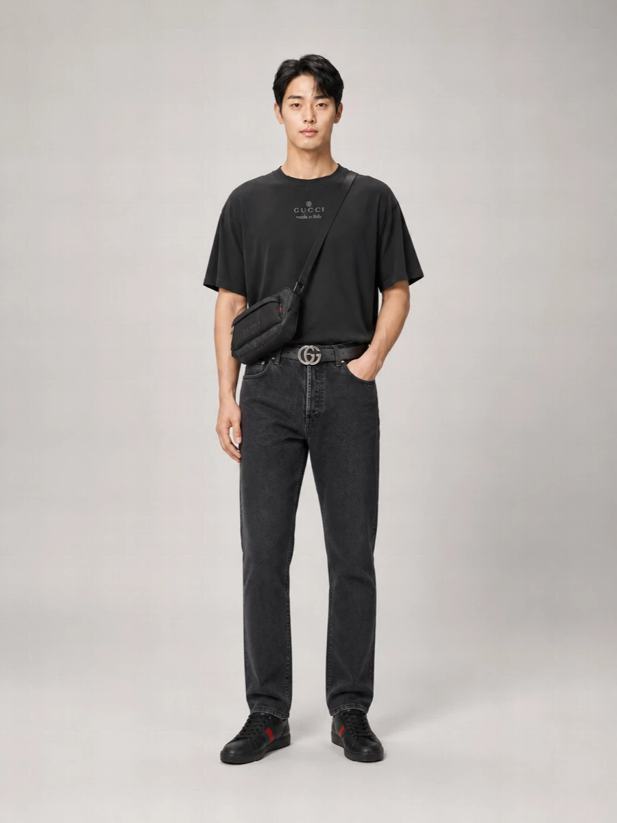 Gucci oversized short-sleeve t-shirt