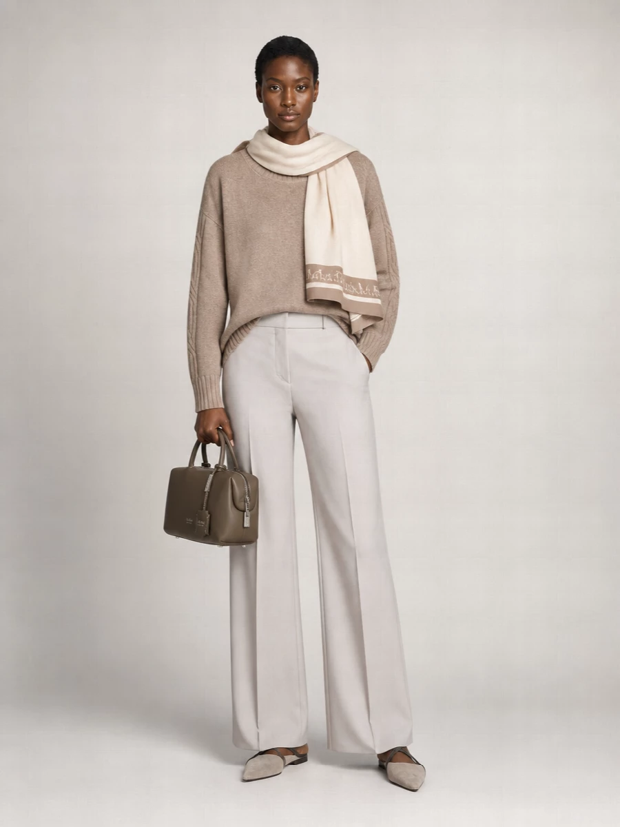Max Mara Cashmere Ribbed Crew-Neck Jumper