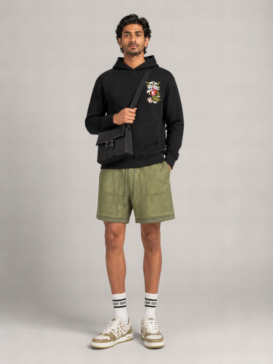 Kenzo Cotton Hooded Sweatshirt
