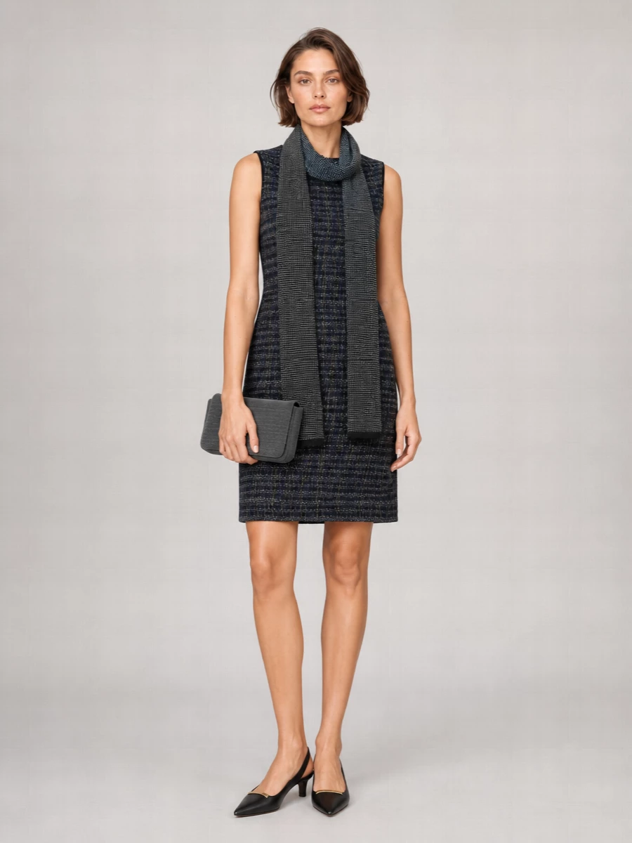 Missoni Checked Knee-Length Dress