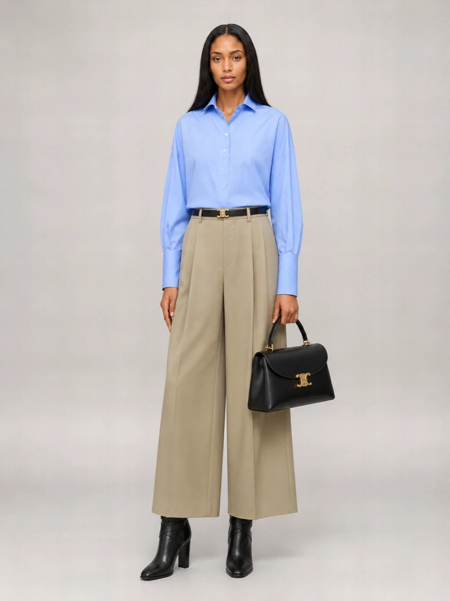 Celine Wide-Leg Trousers