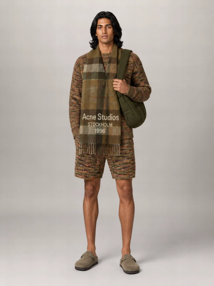 Alanui Wool-Blend Bermuda Shorts