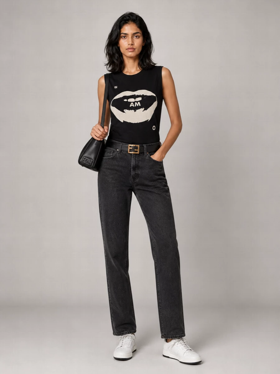 Fendi Cotton Tank Top