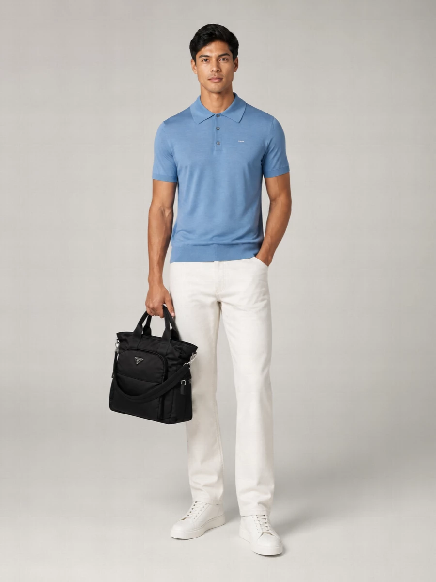 Prada Canvas Low-Top Sneakers