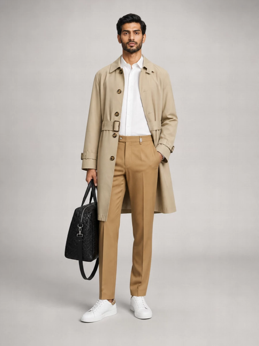 Burberry Cotton Trench Coat