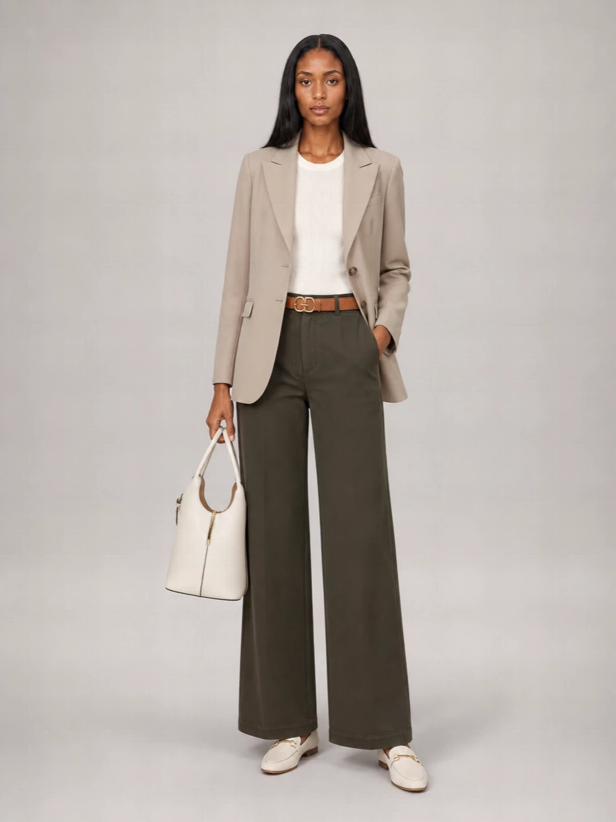 Pt Torino Wide-Leg Trousers