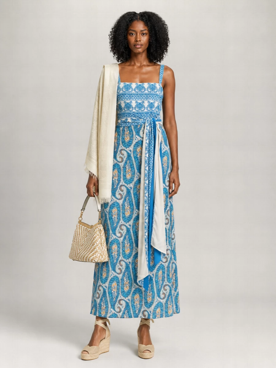 Etro Viscose Maxi Dress