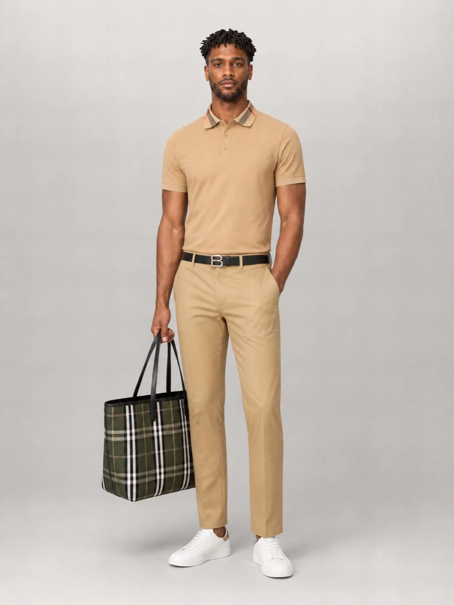 Burberry Leather Tote Bag